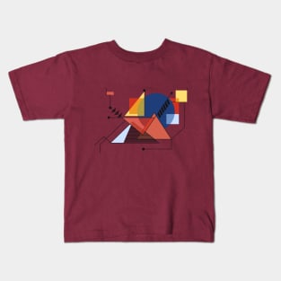 Geometric Abstract #14 Kids T-Shirt